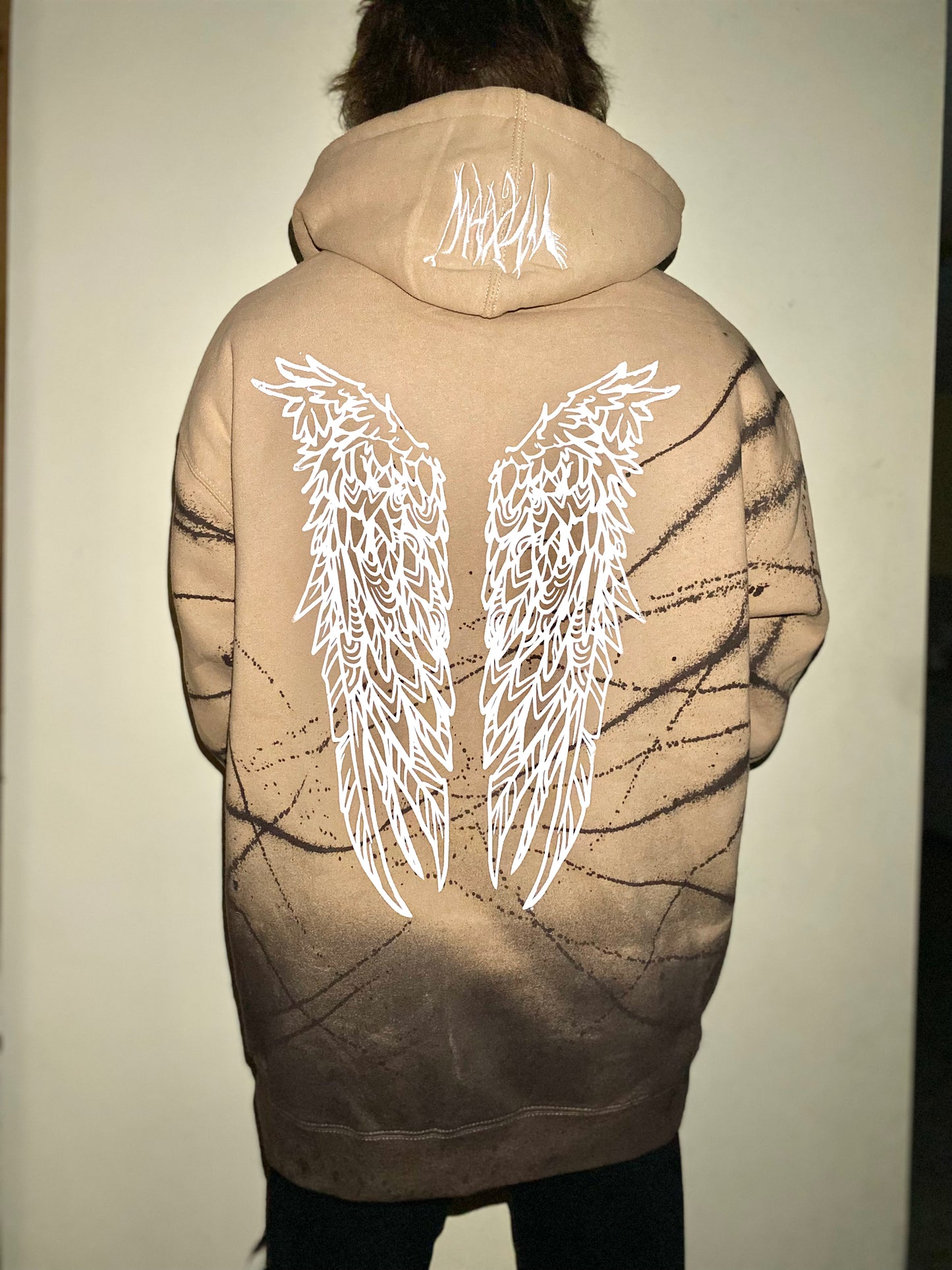 “TOGETHER FOREVER” BEIGE/BLACK | WHXAMI X YUNG DEMON